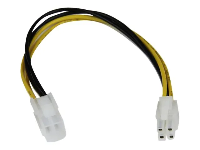 StarTech 8in ATX12V 4 Pin P4 CPU Power Extension Cable M F