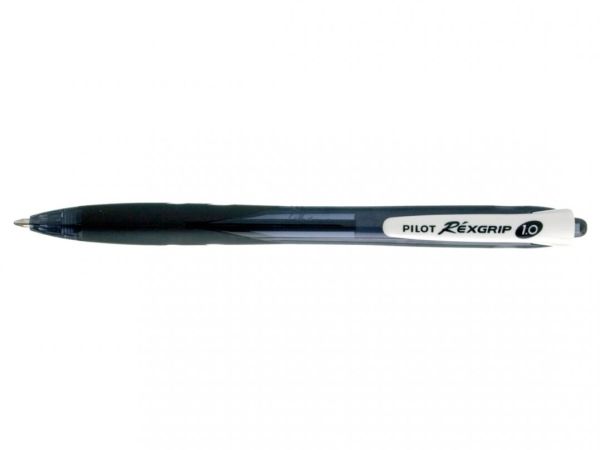 Kugelschreiber Pilot Begreen Rexgrip, 1,0 Mm, Schwarz, Schachtel Mit 10 Stück.