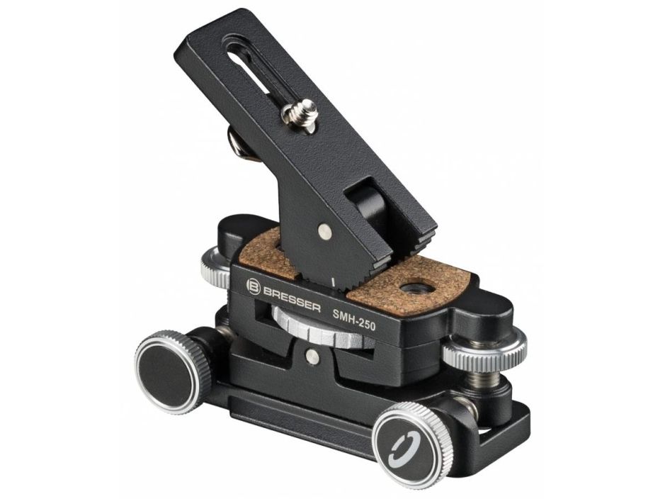 Bresser Optics 4964140, Micro motion head, Sort, Aluminium, M8, 100 mm, 50 mm