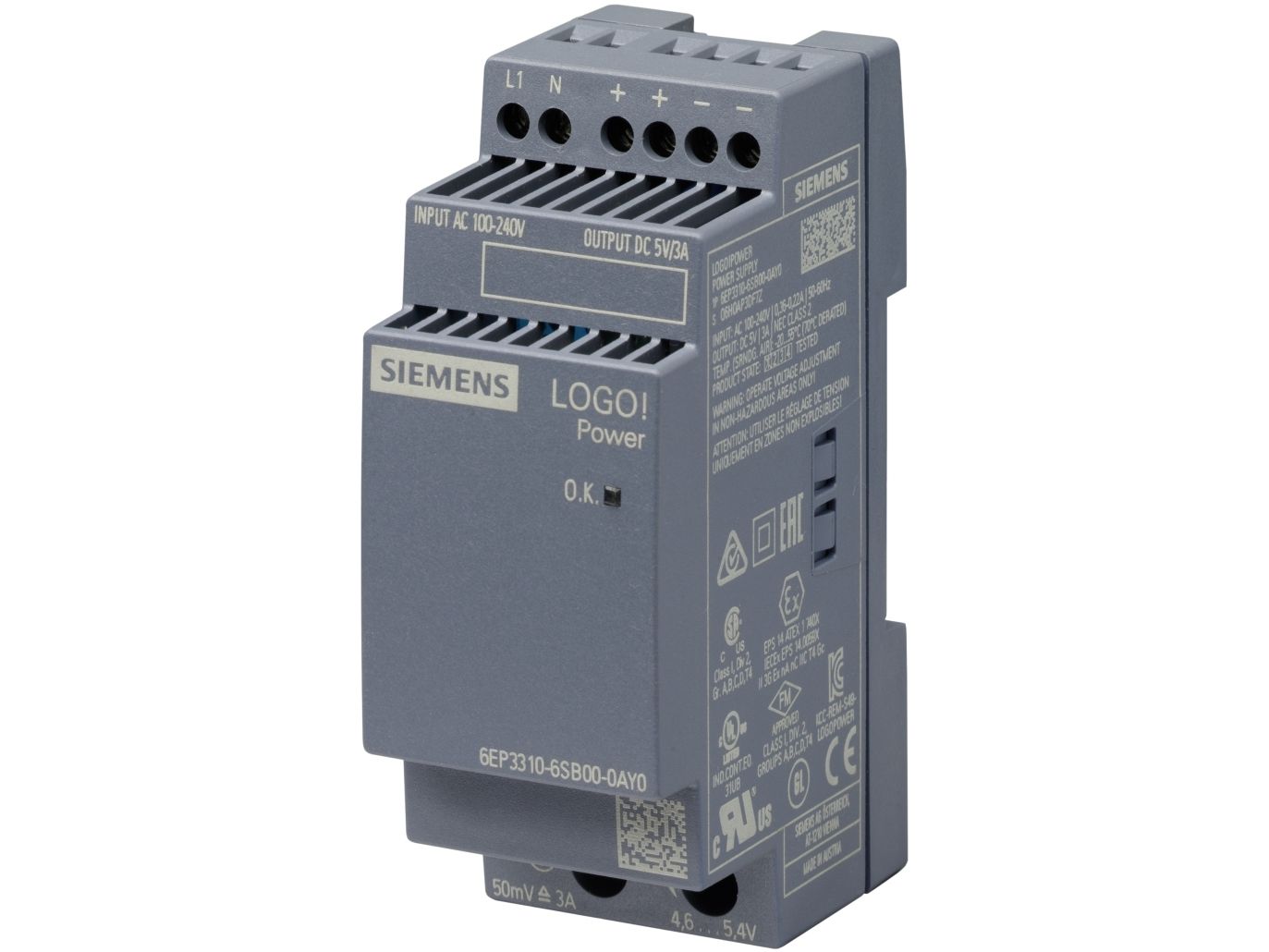 Logo! Power Netzteil 5 V, 3 A