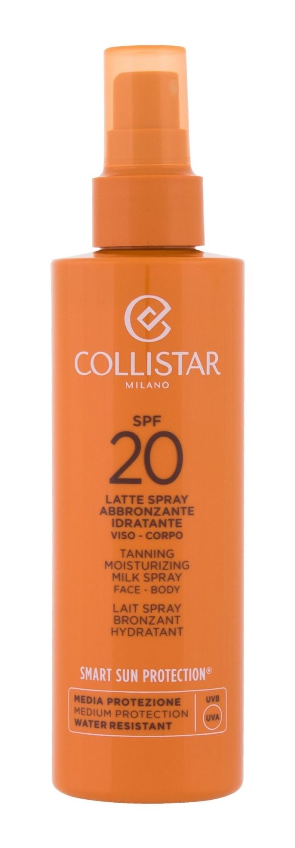 Collistar Tanning Moisturizing Milk Spray Spf 20 200Ml