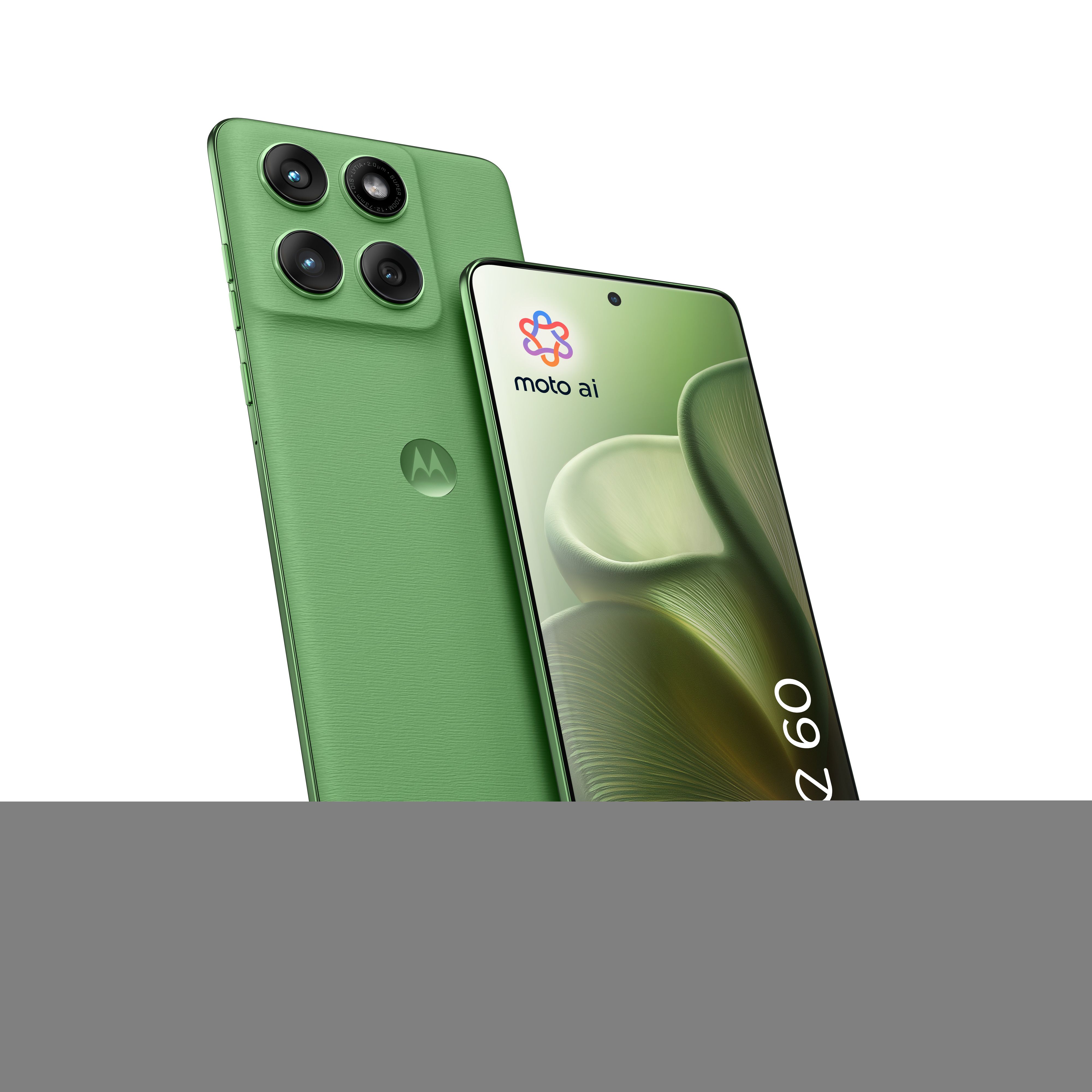 Motorola Edge 60, 16,9 Cm (6.67"), 8 Gb, 256 Gb, 50 Mp, Android 15, Grøn