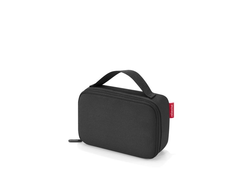 Reisenthel Thermocase Black, 1,5 L, Sort, Aluminium, Polyester, Aluminiumsfolie, 200 mm, 65 mm
