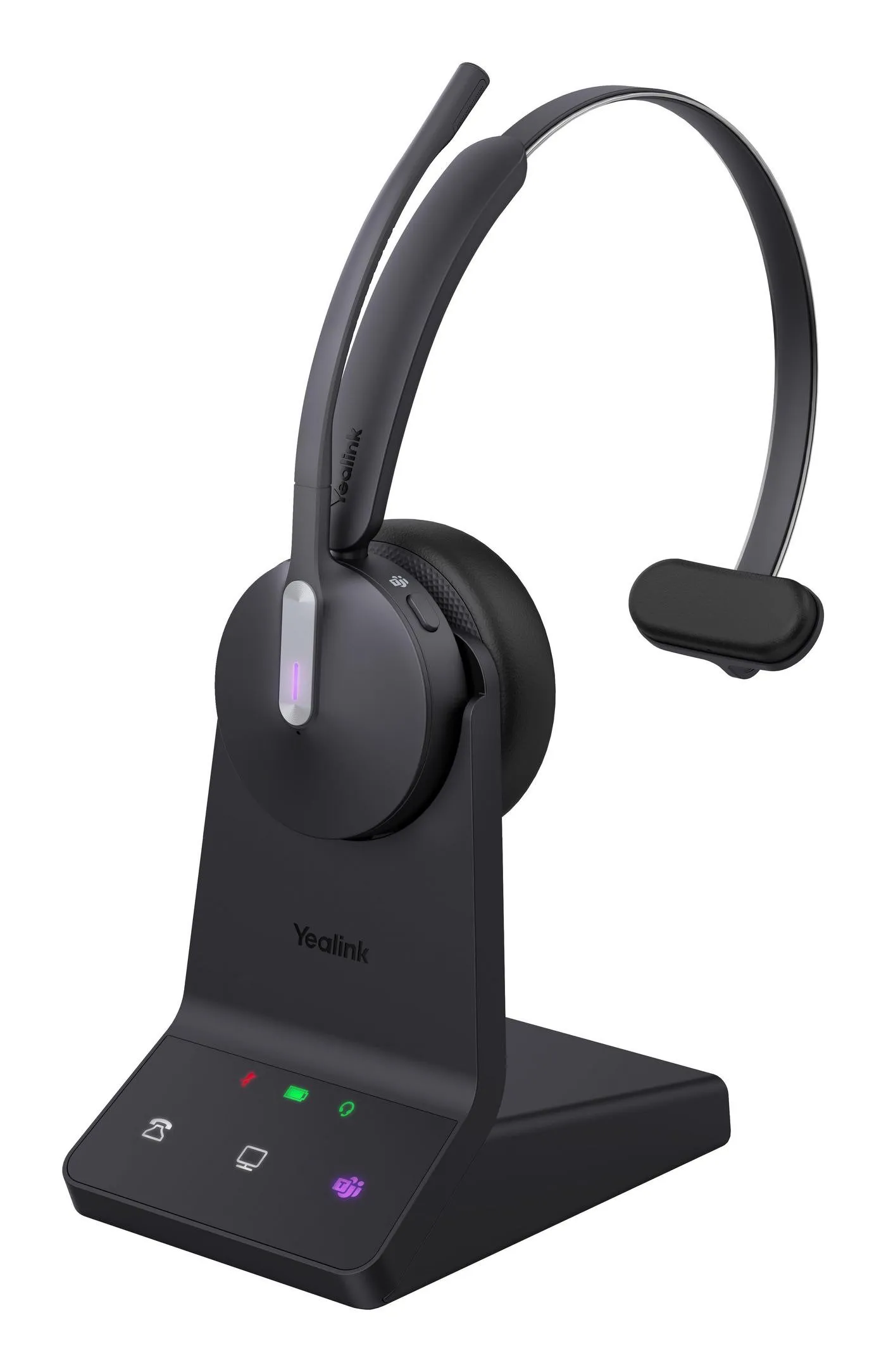 Yealink WH64 Mono - Headset - på örat - DECT / Bluetooth - trådlös - Certifierad för Microsoft-teams | TV, Ljud & Bild - Hörlurar & Mikrofoner | GameStuff