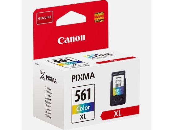 Canon Cl-561Xl - Farve (Cyan, Magenta, Gul) - Original - Blækpatron - For Pixma Ts5350, Ts5351, Ts5352, Ts5353, Ts7450, Ts7451
