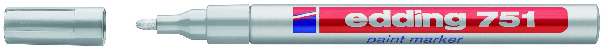 Edding 751 Paint Marker Silver (10)
