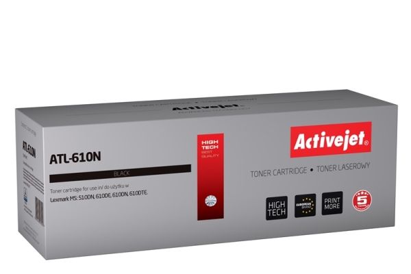 Activejet Atl-610N Schwarz Zamiennik 50F2u0e (Atl-610N) Toner