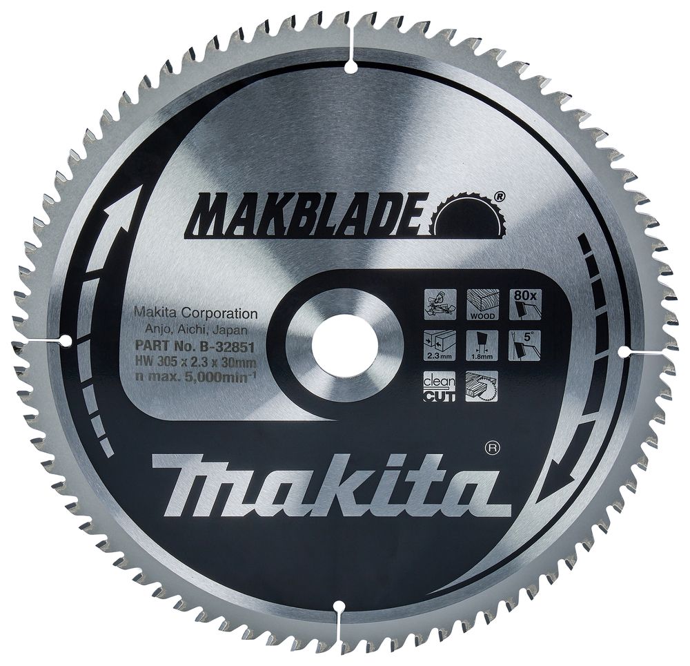Makita Makblade 305*30Mm 80Z Makita Holzschneiden Piano