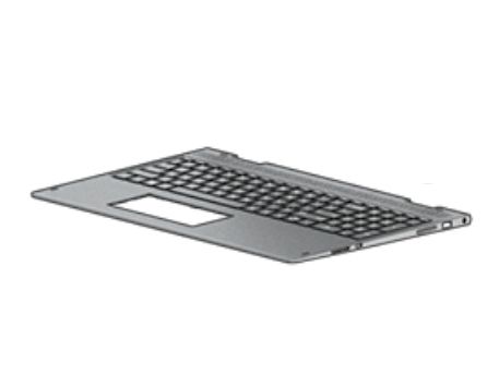 Hp 934640-B31, Kabinetbase + Tastatur, Hollandsk, Hp, Envy X360 15M