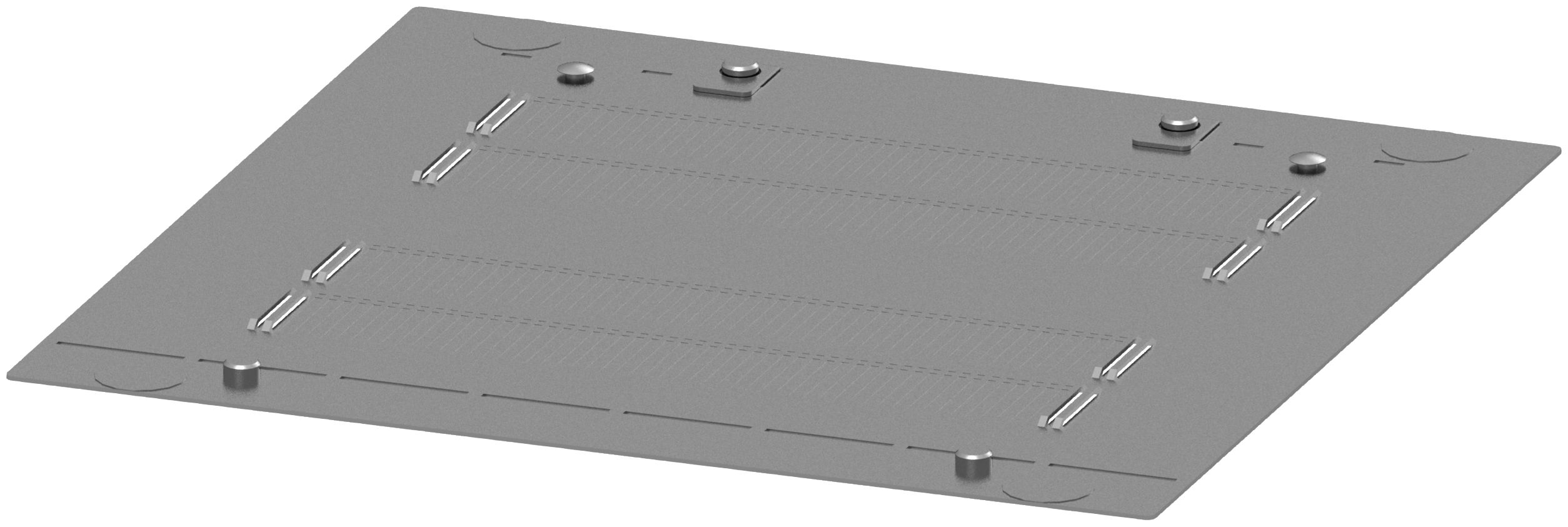 Siemens 8Pq2304-4Ba02 Loftplade (L X B) 400 Mm X 400 Mm Stål 1 Stk