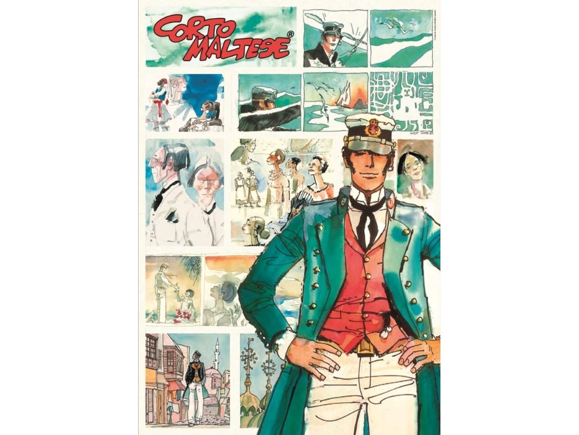 Clementoni Puzzle 1000 Teile Kompakt Corto Maltese