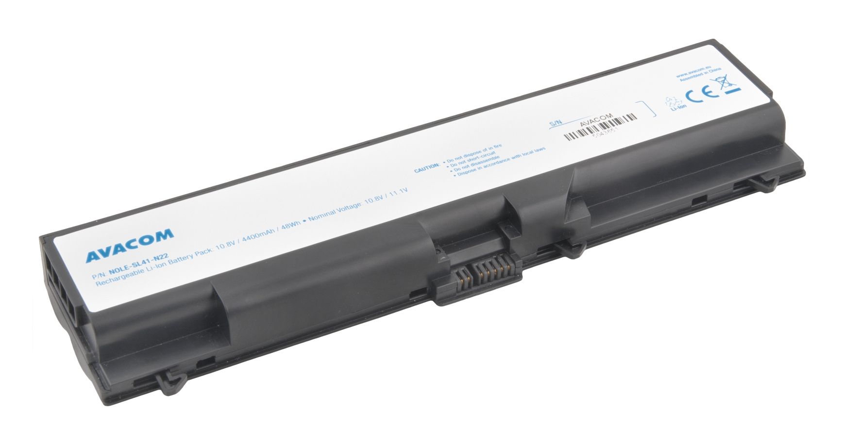 Avacom Lenovo Thinkpad T410/Sl510/Edge 14&Quot, Edge 15&Quot Li-Ion 10.8V 4400Mah