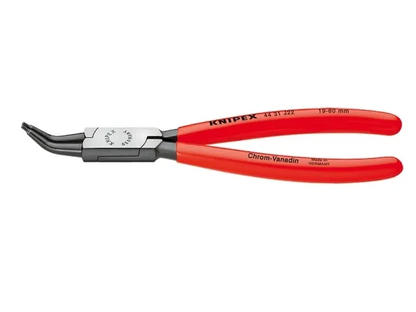 Knipex 44 31 J12, Låsringstång, Stål, Plast, Röd, 140 mm, 90 g | Verktyg & Verkstad - Tänger - Alla Tänger | GameStuff