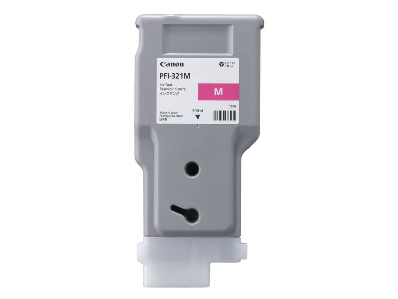 Canon Pfi-321 M Tintenpatrone Magenta 300 Ml Für Tm-250/Tm-255/Tm-350/Tm-355