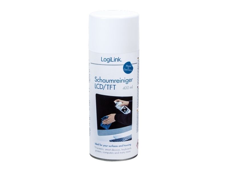 Logilink Rp0012, Udstyrsrensning Spray, Metal/Plastik, 400 Ml