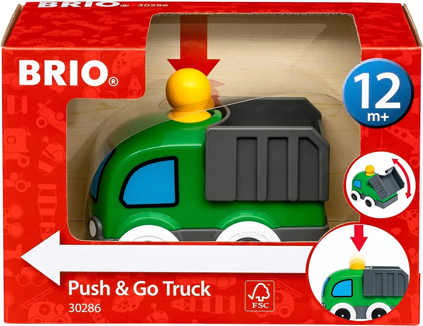 BRIO 30286 Push &amp Go-bil | Leksaker - Figurer & Dockor | GameStuff