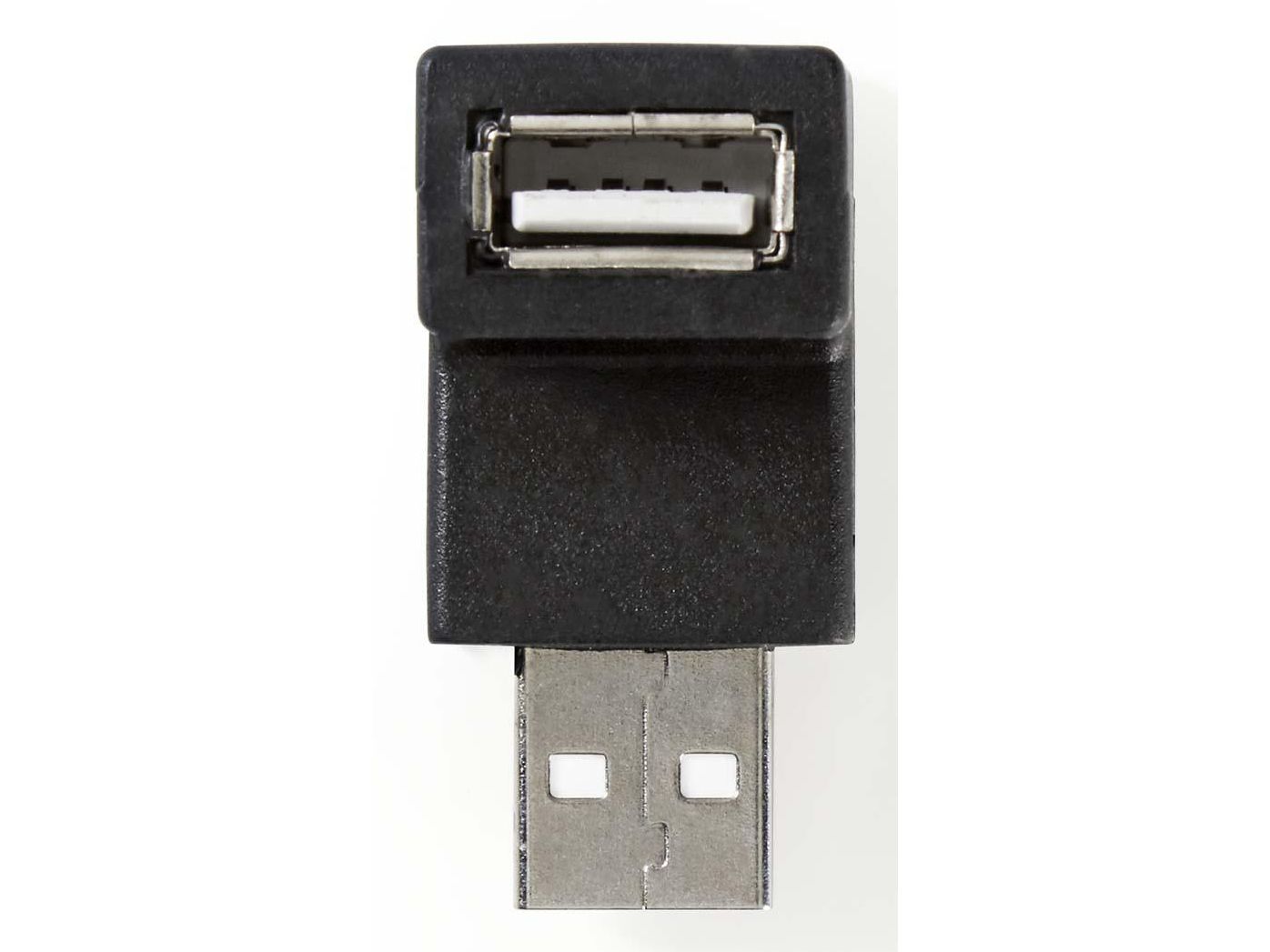 Nedis Ccgb60930bk, Usb-A, Usb-A, Schwarz