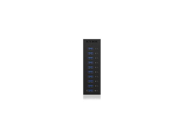 Icy Box Ib-Ac6110 - Hub - 10 X Superspeed Usb 3.0 - Desktop