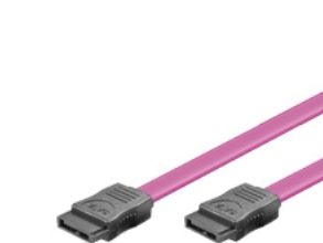 Goobay 50915, 0,5 M, Sata Ii, Sata 7-Pin, Sata 7-Pin, Männlich/Männlich, Rot