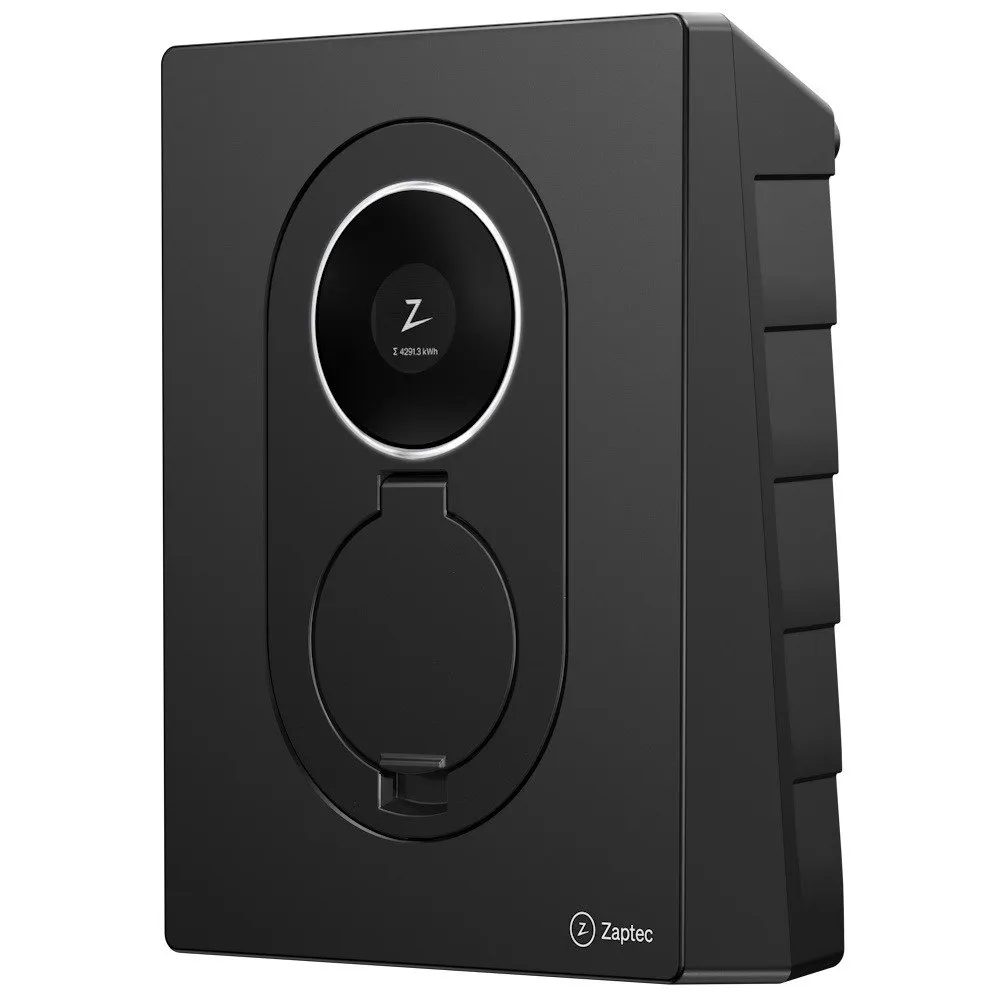 Zaptec Go 2 ladeboks til elbil 22kW 4G/WiFi Sort