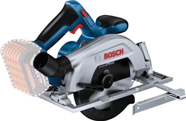 Bosch GKS 185-LI, Tr&auml;, Svart, Bl&aring;, Gr&aring;, Borstl&ouml;s, 16,5 cm, 5000 RPM, 5,7 cm - SOLO