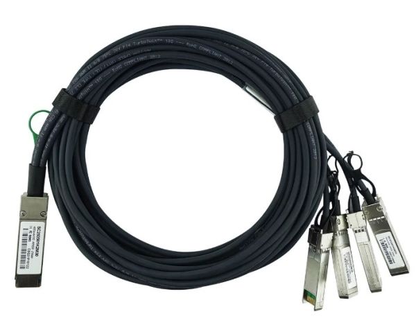Blueoptics X66120-1-Bl, 1 M, Qsfp, 4 X Sfp+