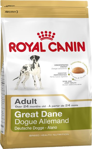 Royal Canin Great Dane Adult, Adult, Great Dane, Riese (=45 Kg), Geflügel, Tapioka, 12 Kg