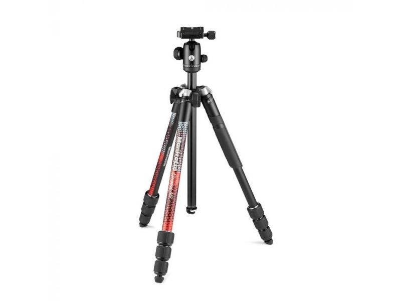 Manfrotto Element MII Traveler (Metall), Stativ, Rot - Bild 3