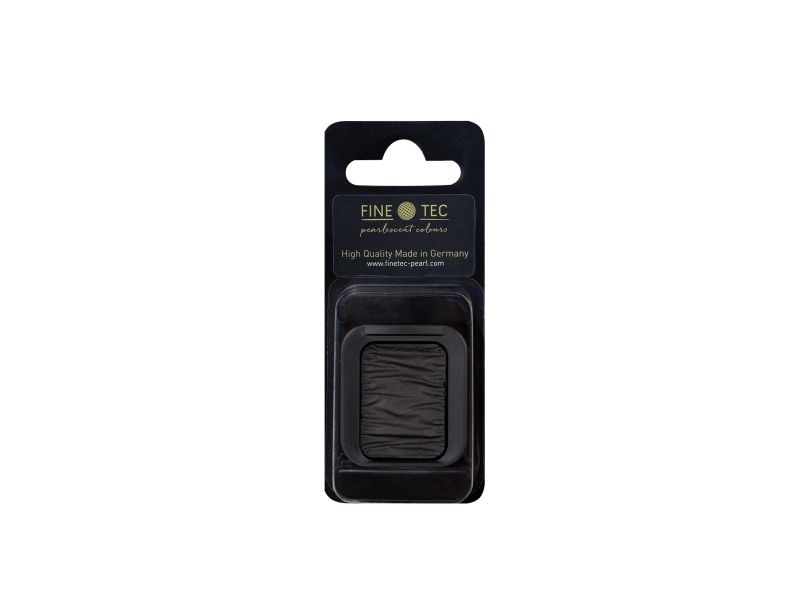 Finetec Perlglanz-Aquarellfarbtopf | Deep Black