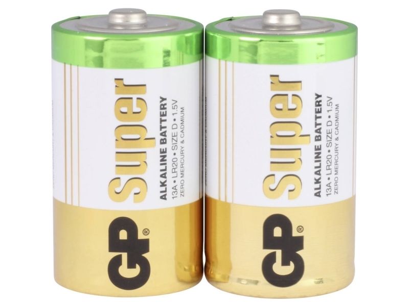 Gp Batteries Super Alkaline Gp13a Engangsbatteri D, Lr20