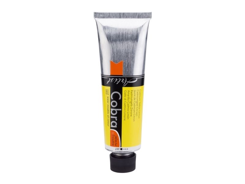 Cobra Artist Water-Mixable Oil Colour tub Kadmium Yellow Lemon 207 | Skola & Hobby - Konstmaterial - Gouache | GameStuff