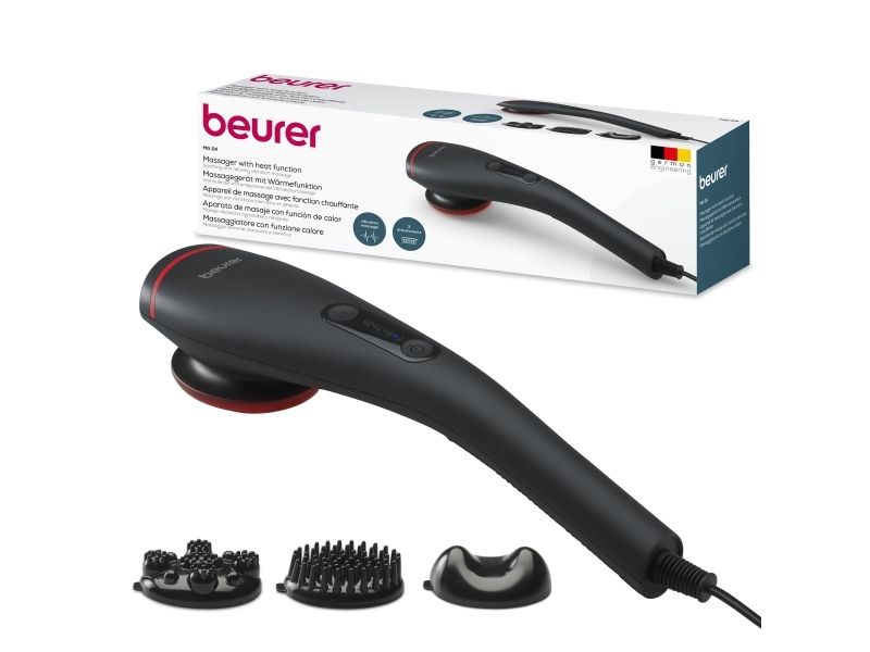 Beurer Unisex Noir Massagegerät Mit Wärmefunktion Mg 24 - Image 3