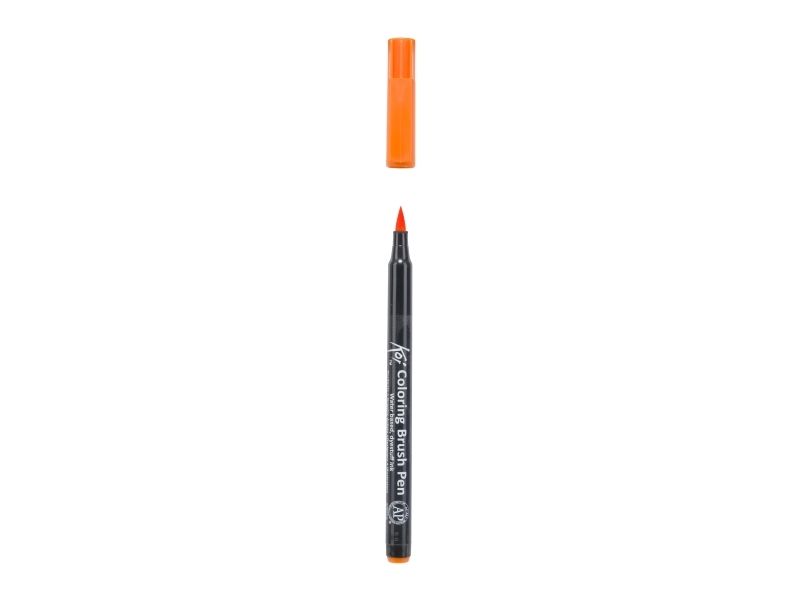 Sakura Koi Coloring Brush Pen Orange | Skrivredskap - Fiberpennor & Fineliner - Fiberpennor | GameStuff