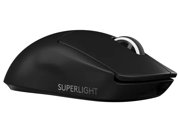 Logitech PRO X SUPERLIGHT Wireless Gaming Mouse - Mus - optisk - 5 knappar - trådlös - 2.4 GHz - USB Logitech LIGHTSPEED-mottagare - svart | Spel - Gamingmöss & Tangentbord - Gaming möss | GameStuff