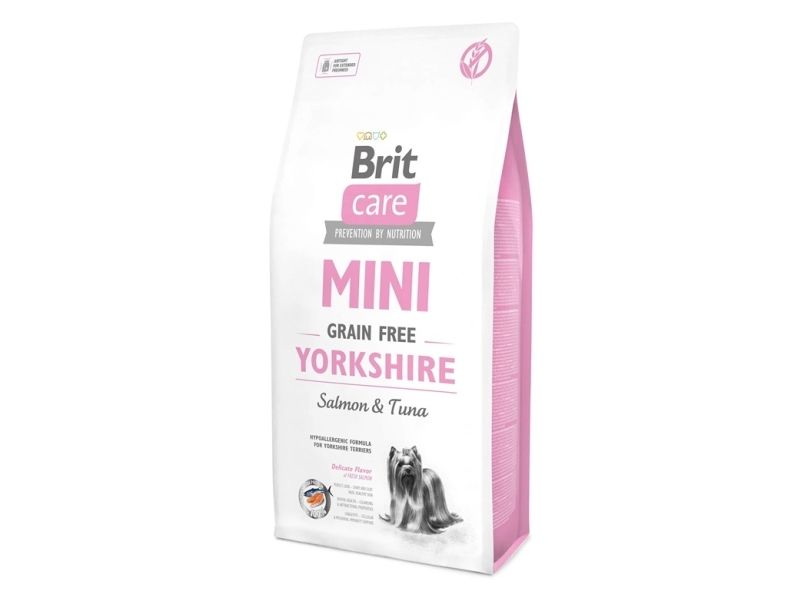 Brit Care Mini Grain Free Yorkshire, Adult (Animal), Yorkshire Terrier, Laks, Tunfisk, 2 Kg