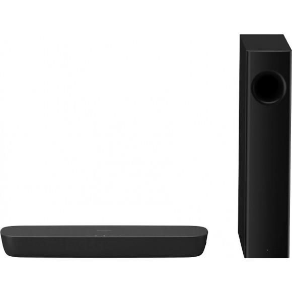 Panasonic Sc-Htb250 - Lydbarsystem - Til Hjemmebiograf - 2.1-Kanal - Trådløs - Bluetooth - 120 Watt (Total)