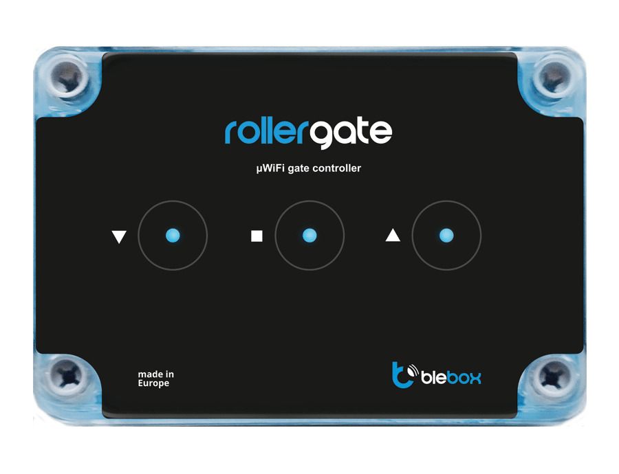 blebox rollerGate, IP44, -20 - 50 °C, 24 V, 129 mm, 89 mm, 57 mm