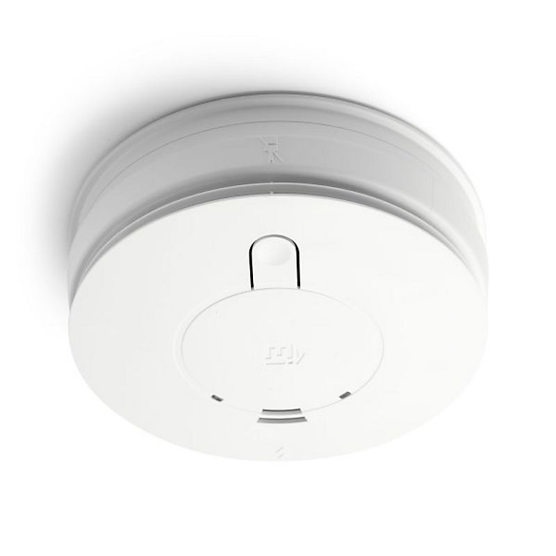 Aico Ei146e - Røgalarm, 230 V, Hvid, Med 9 V backupbatteri