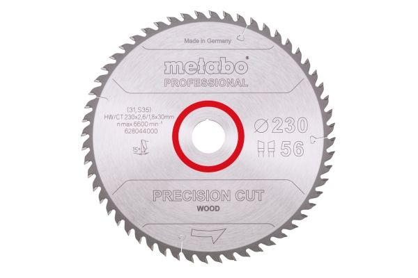 Metabo 628044000, Spånplade, Lamineret Panel, Mdf, Krydsfiner, Træ, 23 Cm, 3 Cm, 1,8 Mm, 2,6 Mm, Ks 85
