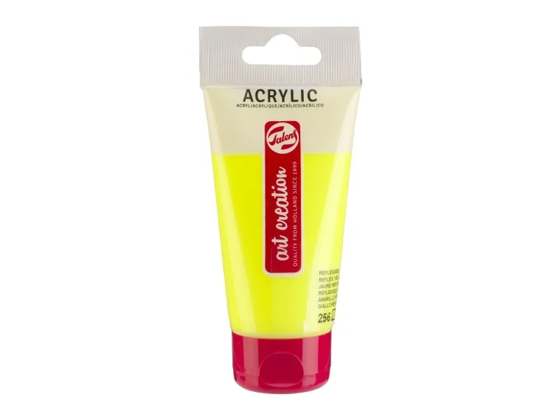 Talens Art Creation Acrylic Colour Tube Reflex Yellow 256 | Skola & Hobby - Konstmaterial - Akryl & Akvareller | GameStuff
