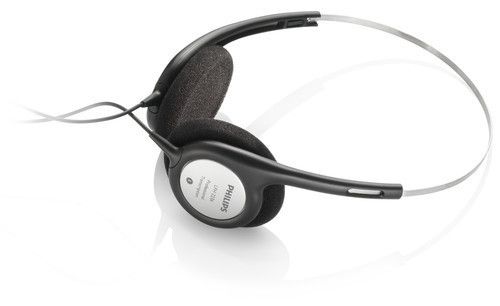 Philips Lfh2236/00 Kopfhörer, Kabelgebunden, Over-Ear, Schwarz/Silber