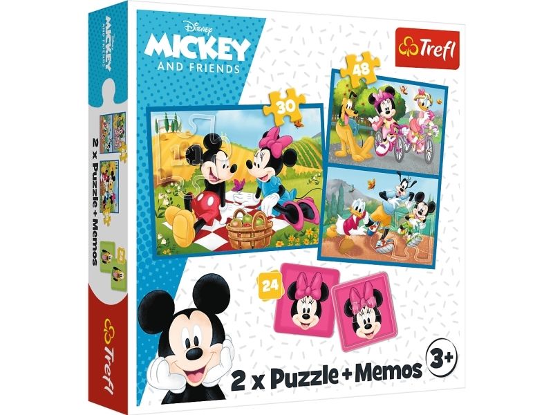 Trefl Disney: Mickey Mouse Mickey And Friends, 48 Stück(E), Cartoons, 3 Jahr(E)
