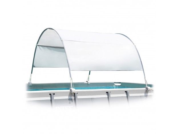 Intex 28054, Pool Baldakin, Hvid, Plast, Pool Over Jorden, Kina, 5,3 Kg
