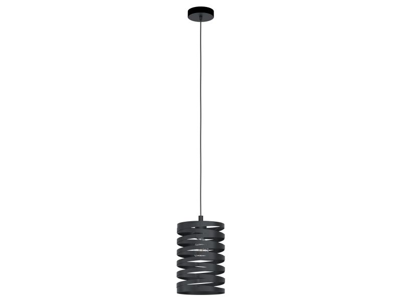 Eglo Cremella Pendel E27 Ø180 Sort
