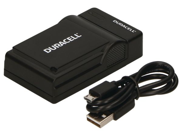 Duracell - Usb-Batterioplader - 1 X Batterier Lader Op - Sort - Für Fujifilm Np W126