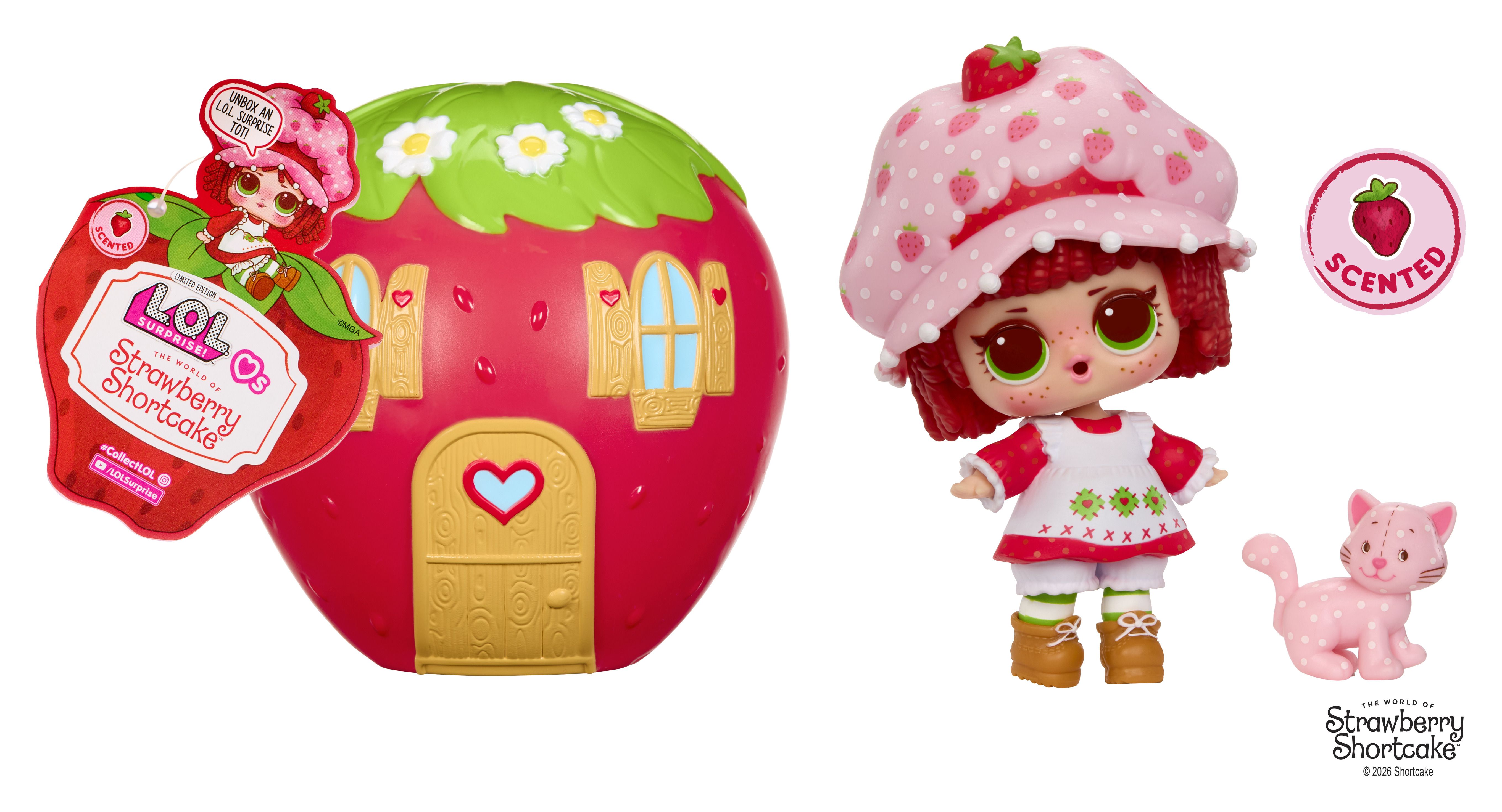L.o.l. - Loves Strawberry Shortcake Tots Asst #2 Pdq - Mga Entertainment