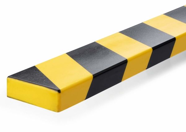 Durable Flächenschutzprofil S20 rechteckig selbstklebend gelb/schwarz 1000mm PU-Schaum - Image 6