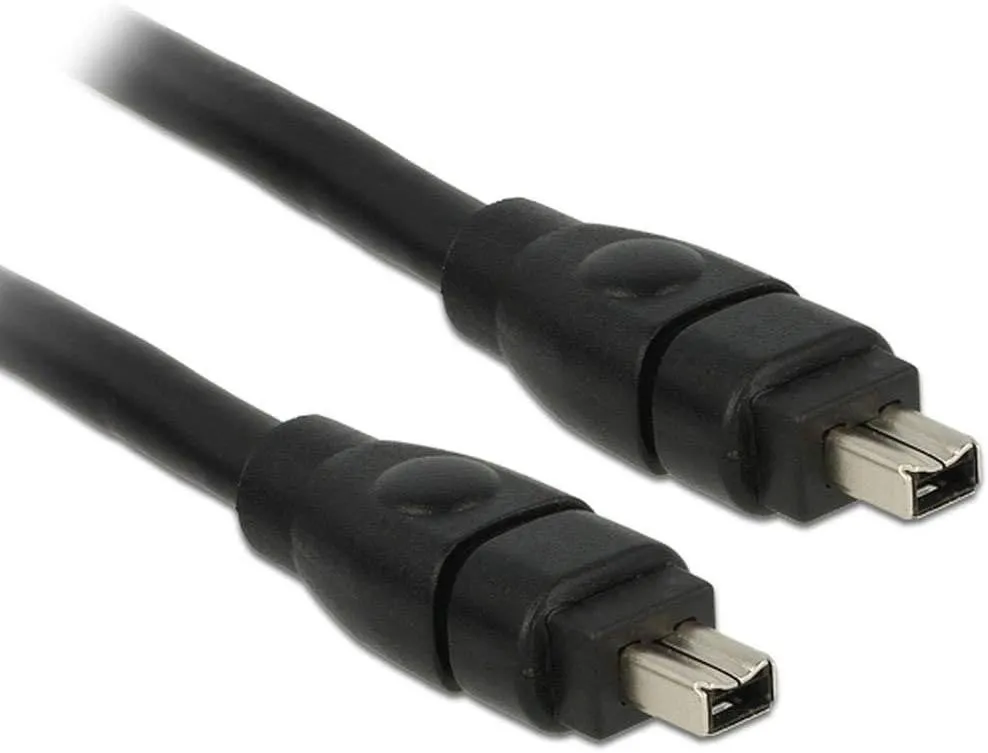Delock - IEEE 1394-kabel - 4 pin FireWire (hane) till 4 pin FireWire (hane) - 2 m | Datortillbehör - Kablar & adaptrar - Datakablar | GameStuff