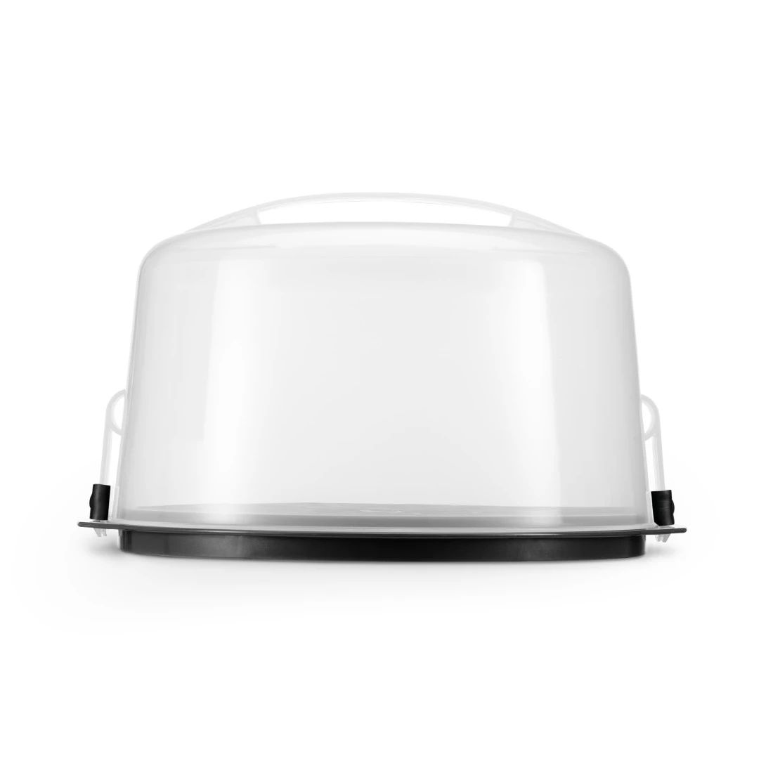 Hama 00002933, Kuchenbehälter, Rund, Anthrazit, Transparent, Kunststoff, 345 Mm, 300 Mm