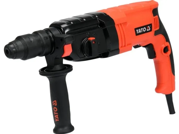 YATO SDS+ mejsel-/borrhammare 850 W 82122 + borrhuvud 3,3 J